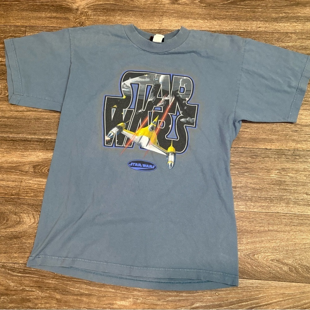 Star Wars True Vintage Ep. 1
Naboo Starfighter Tshirt Tee
Large 1999 Episode